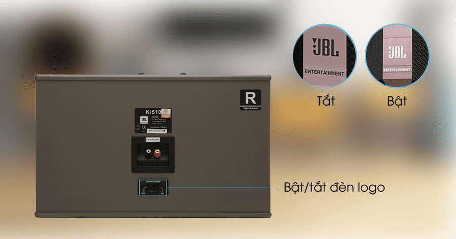 Loa JBL Ki510 được sản xuất bằng công nghệ hiện đại và sử dụng các linh kiện cao cấp