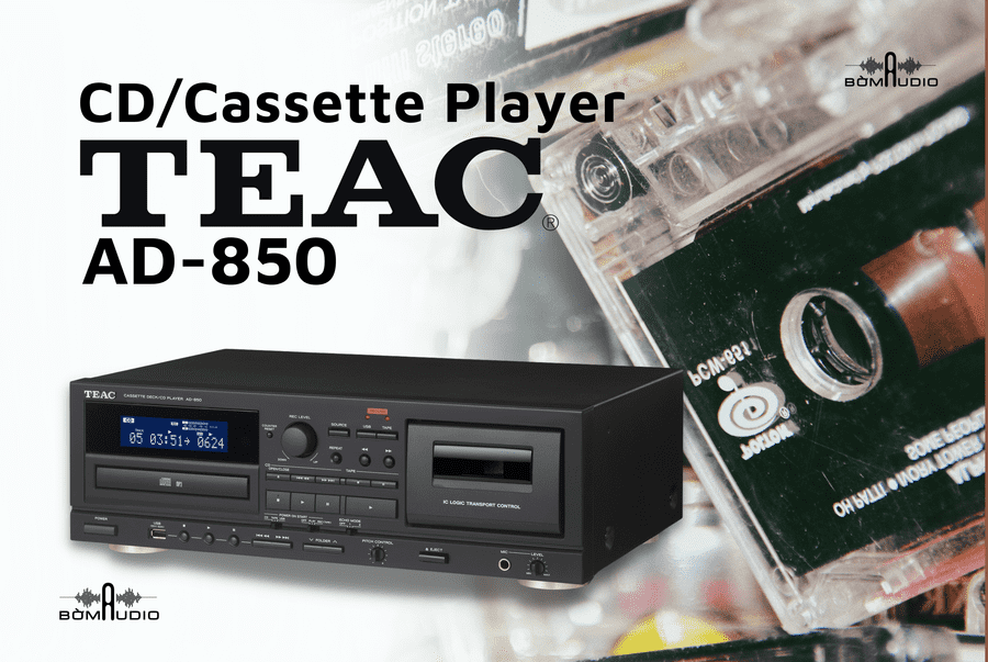 ĐẶC ĐIỂM NỔI BẬT CỦA ĐẦU CD/CASSETTETEAC AD-850-SE