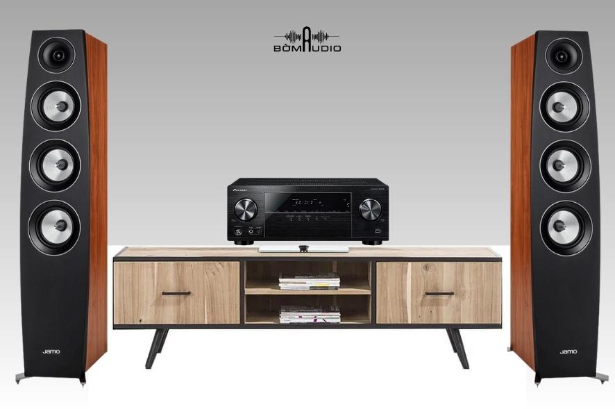 COMBO AMPLY PIONEER VSX LX302 + LOA CỘT JAMO C97 II – B3
