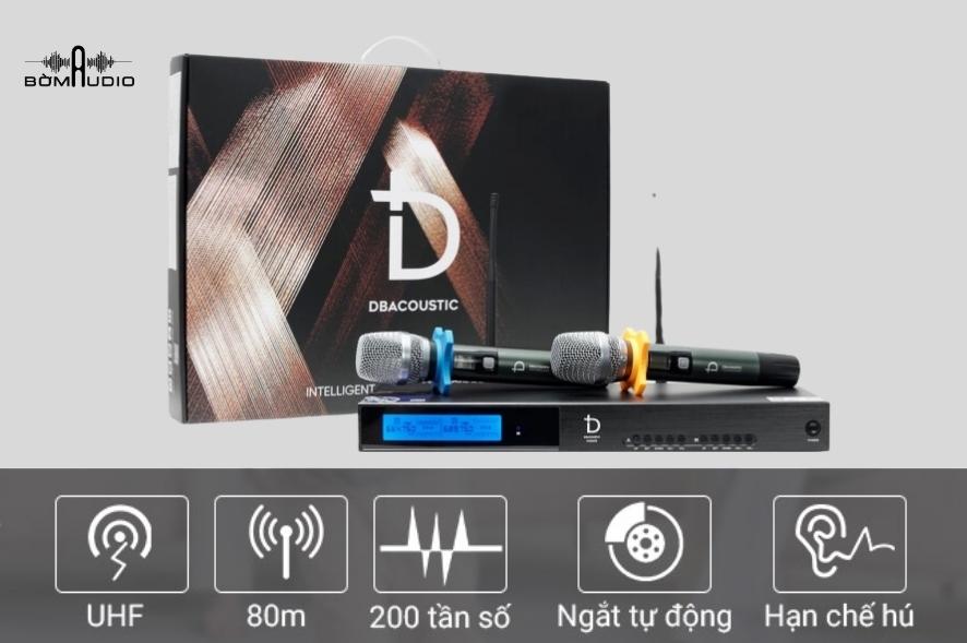 Đánh giá chi tiết micro karaoke Dbacoustic K5000S
