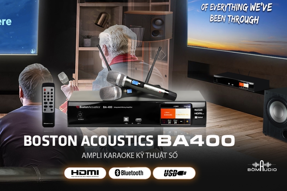 Amply Boston Acoustic BA400