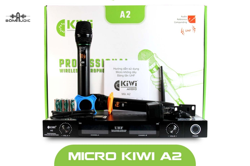 Đánh giá chi tiết về micro karaoke không dây Kiwi A2