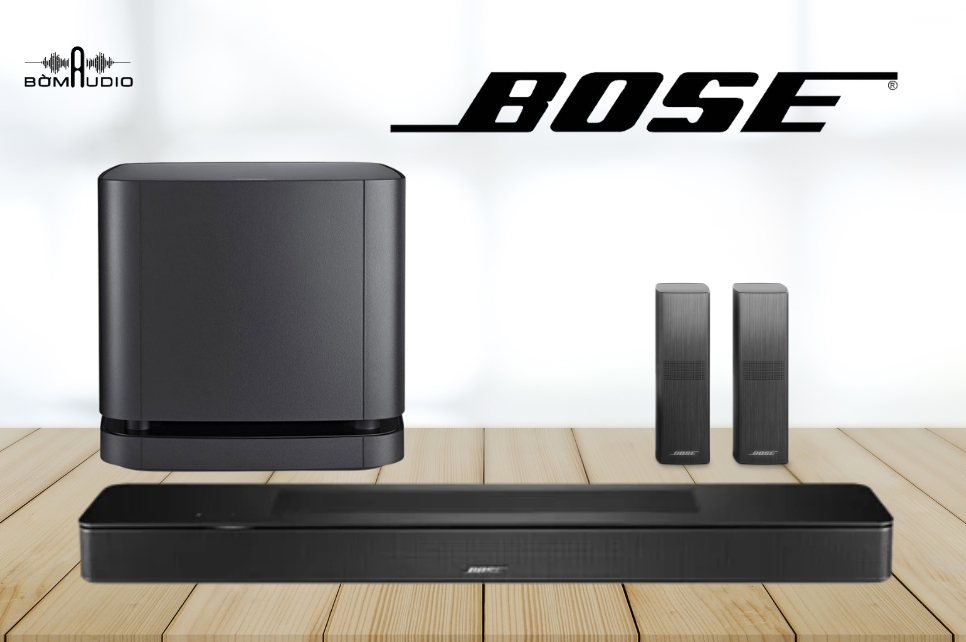 Dàn Âm Thanh Bose Smart Soundbar 600 + Bose Bass Module 500 + Bose Surround 700