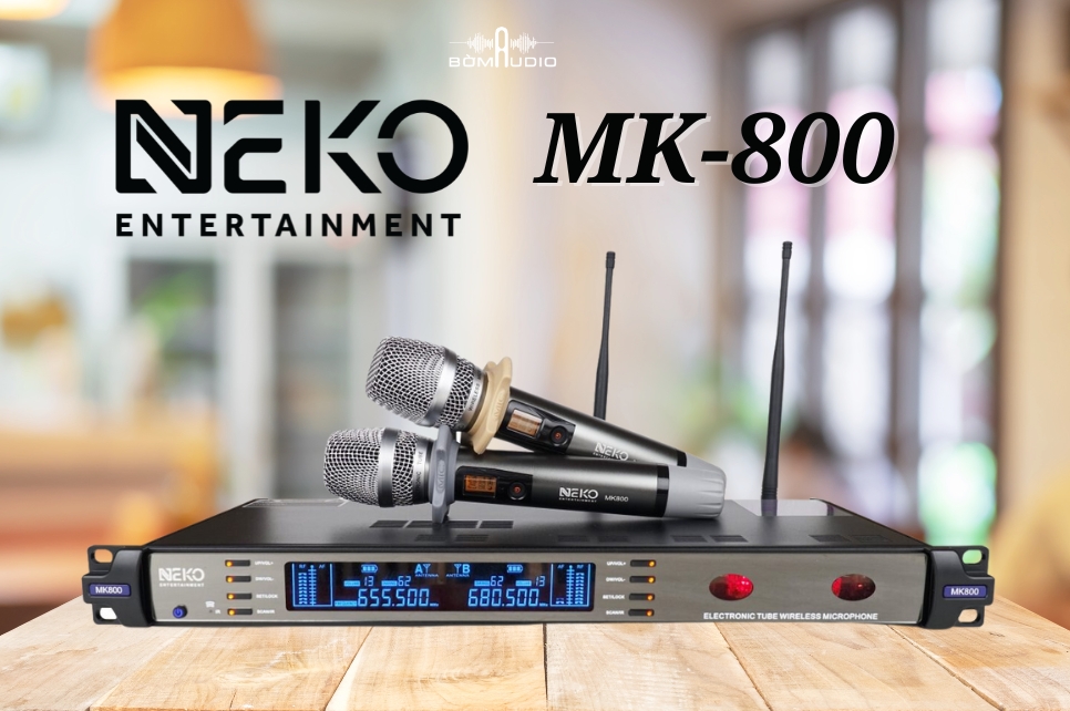 Đánh giá chất lượng micro karaoke không dây Neko MK800