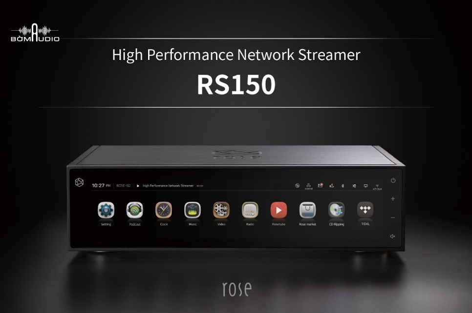 Đánh giá chi tiết Network Player Hifi Rose RS150