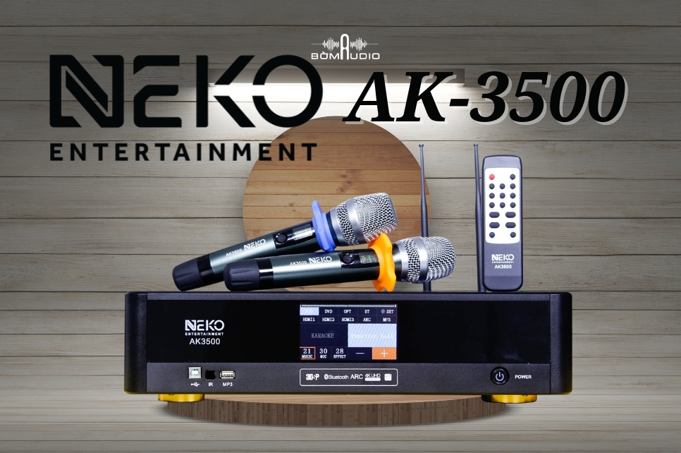 Đẩy Liền Vang Liền Micro NEKO AK-3500