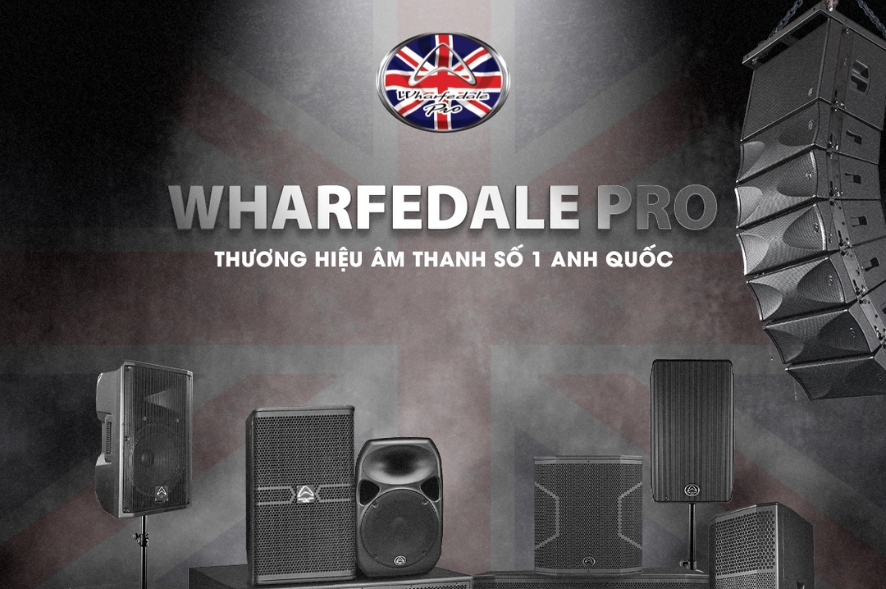 Các dòng sản phẩm nổi bật của Wharfedale Pro
